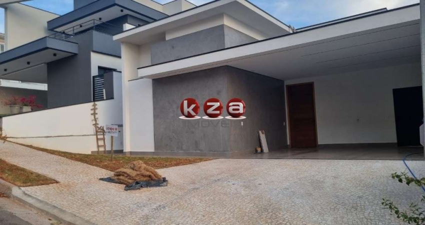 Casa de alto padrão no Condomínio Portal do Jequitiba em Valinhos-SP: 3 suítes, 2 salas, 5 banheiros, 4 vagas, 200m². Venda ou locação!