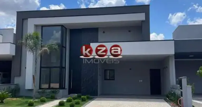 Casa de luxo à venda em Paulínia-SP, Condomínio Residencial Royal Garden: 3 quartos, 3 suítes, 2 salas, 4 vagas de garagem, 186m².
