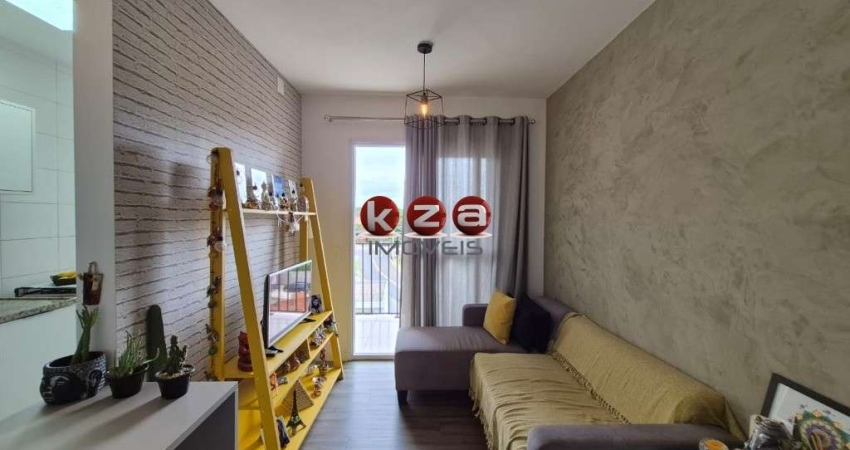 Apartamento à venda no Condomínio Fatto Momentos, Campinas-SP: 2 quartos, sala, banheiro, 1 vaga e 48m².