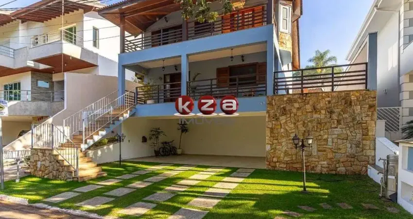 Casa de Luxo com 5 Quartos e 6 Vagas no Villaggio Capríccio, Louveira-SP: Venda ou Locação!