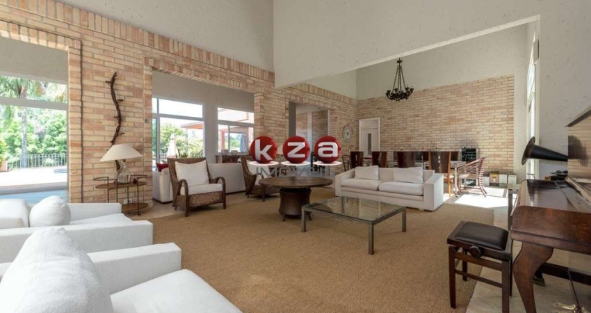 Luxuosa mansão de alto padrão a venda no Condomínio Terras de São José em Itu- SP, com 5 suítes, amplo gourmet com piscina e 1.500m² de área.