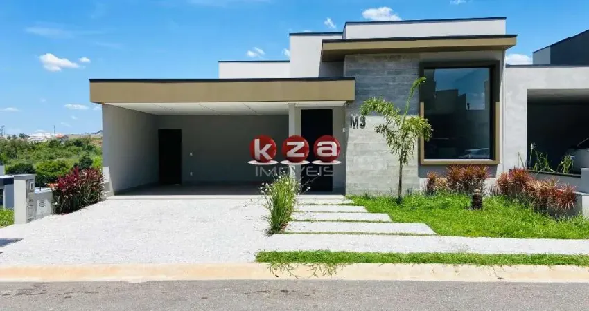Casa a venda em condomínio exclusivo em Valinhos-SP: 3 quartos, 3 suítes, 2 salas, 5 banheiros, 2 vagas de garagem, 222m².