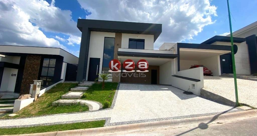 Belíssima casa a venda no condomínio Mont'Alcino em Valinhos-SP. 220 metros, 3 suítes, ampla sala, piscina, gourmet, 5 banheiros, 4 vagas,