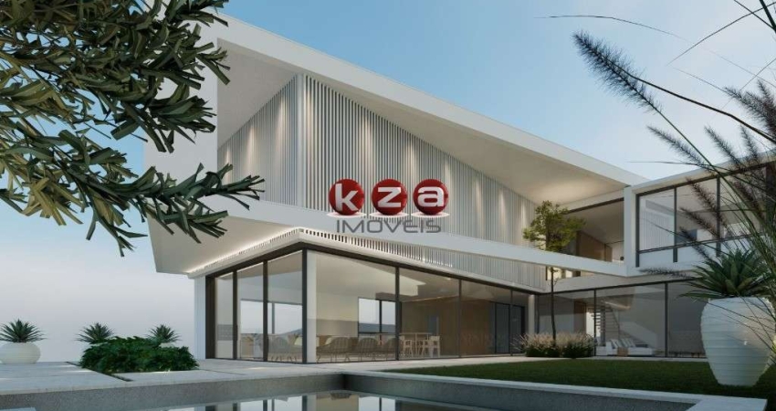Casa de Luxo a venda no Condomínio Villa Lombarda em Valinhos: 4 Suítes c Closet, Amplo gourmet e piscina,  550m². Confira!