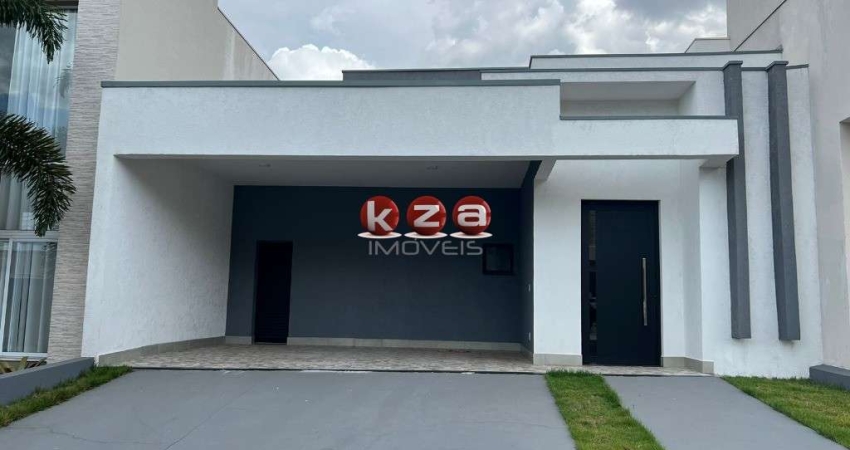 Imperdível oportunidade: Casa em condomínio à venda em Sumaré-SP, Residencial Real Parque. 3 quartos, 1 suíte, 2 salas, 4 banheiros, 3 vagas de garagem. 144m².