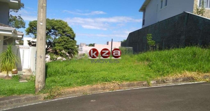 Terreno à venda em condomínio exclusivo de Valinhos-SP: 483,00 m² no Condomínio Villaggio Fiorentino.