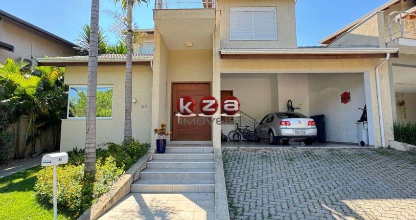 Casa de luxo em condomínio à venda em Valinhos-SP  3 quartos, 3 suítes, 3 salas e 296m² de área  Imperdível no Jardim Soleil!