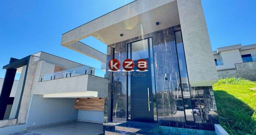 Casa de luxo a venda no Condomínio MontAlcino em Valinhos-SP, 3 dormitórios e piscina, 243m².