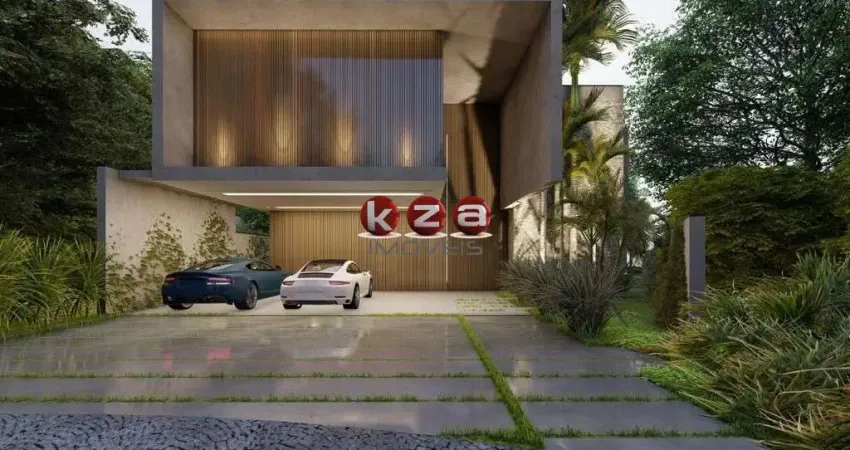 Luxuosa casa a venda no condomínio Vila dos Plátanos, Campinas-SP: 5 suítes, 7 banheiros, 4 vagas de garagem e 546m².