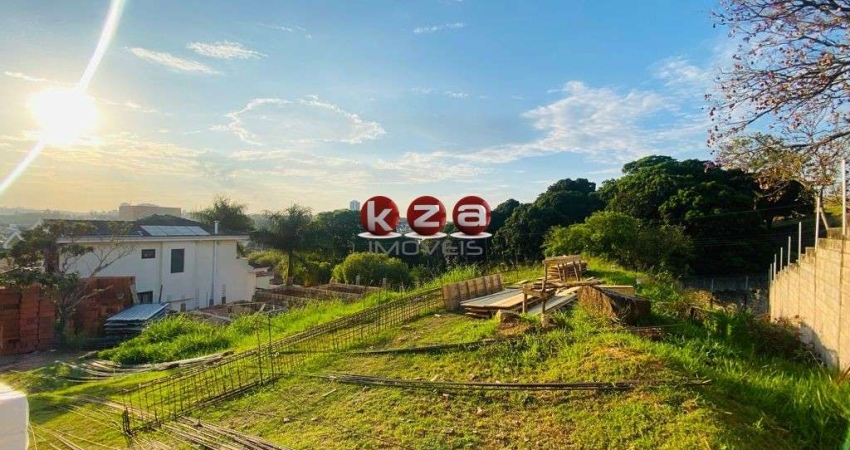Terreno de 595m² em condomínio de luxo em Valinhos-SP, Villa Fontana - Oportunidade única!