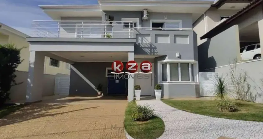 Casa de Luxo em Condomínio: 4 Quartos, 4 Suítes, 3 Salas, 5 Banheiros, 2 Vagas de Garagem, 300m² em Valinhos-SP, Jardim Recanto.
