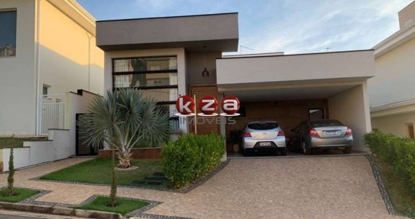 Casa para venda no Condomínio Portal do Jequitibá em Valinhos-SP: 3 quartos, 3 suítes, 1 sala, 4 banheiros, 2 vagas de garagem, 180 m².