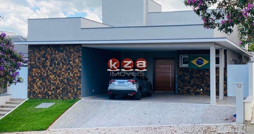 Luxuosa casa em condomínio à venda em Valinhos-SP, no Condomínio Canto Del Bosco: 3 quartos, 3 suítes, 3 salas, 4 vagas de garagem, 367m².