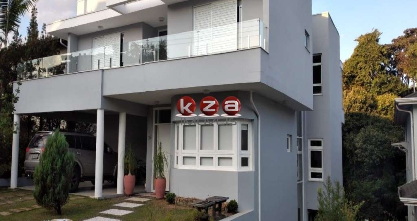 Casa em Condomínio à Venda em Valinhos-SP - Bairro Condomínio Portal do Quiririm: 4 Quartos, 3 Suítes, 3 Salas, 5 Banheiros, 4 Vagas e 429m²!