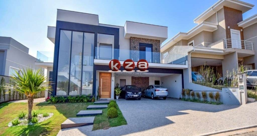 Imóvel de Luxo à Venda em Valinhos-SP: Casa de 4 quartos, 4 suítes com 330m² no Condomínio Residencial Querência.