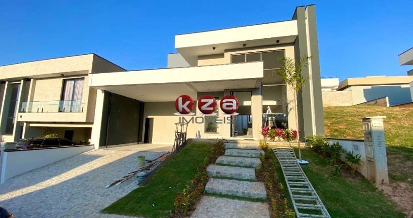 Casa de alto padrão à venda em Valinhos-SP no Condomínio Residencial Mont'alcino: 3 quartos, 3 suítes, 2 salas, 5 banheiros, 4 vagas, 187,70m².