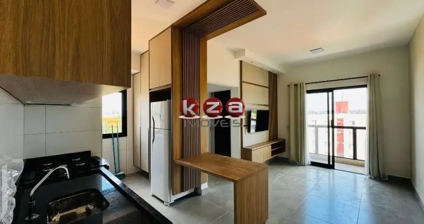 Apartamento mobiliado para venda no Bela Vista, Valinhos-SP: 1 quarto, 1 sala, 1 banheiro, 1 vaga, 42m². Agende sua visita agora!