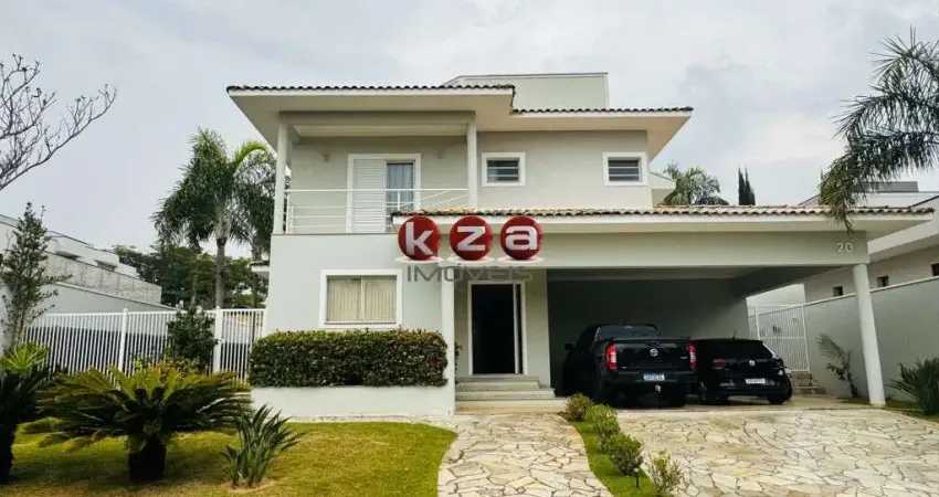 Casa a venda no Condomínio Residencial Querência! Em Valinhos-SP: 4dorm,  3 suítes, 3 salas, gourmet e piscina, 368m² -