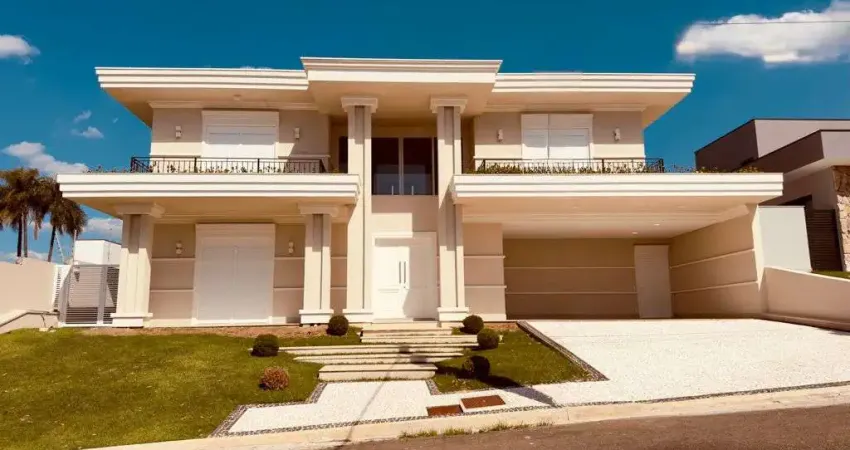 Casa a venda em condomínio de alto padrão em valinhos-sp, 4 suítes, 6 banheiros, piscina, 4 vagas, 437m².