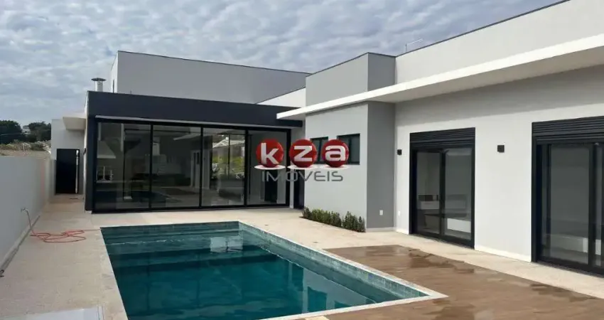 Espetacular Casa em Condomínio à Venda ou Locação em Vinhedo-SP, Bairro Condomínio Villa D'oro - 3 quartos, 3 suítes, 4 salas, 5 banheiros, 4 vagas de garagem, 310m²