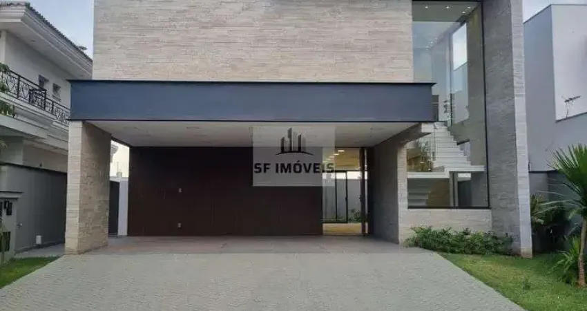 Belíssimo sobrado de 400m², 5 suítes com closet, à venda no Alphaville 1