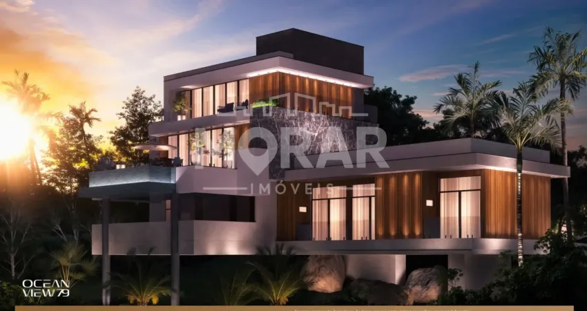 Lote à venda no cond. panorâmico - bombinhas- projeto aprovado e alvará de construção para casa de 597,96m² de área privativa. valor r$2.200.000,00, aceita parcelamento.