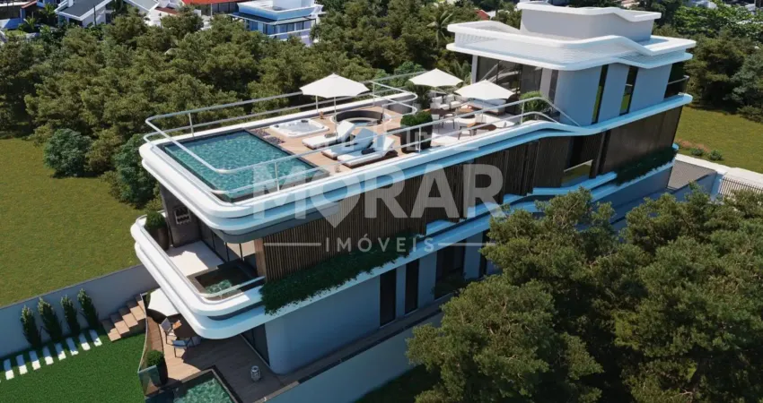 Apartamento garden alto padrão beira mar à venda na praia de zimbros - bombinhas. -133 m²  - valor r$4.527.780,00. faça agora mesmo sua reserva!