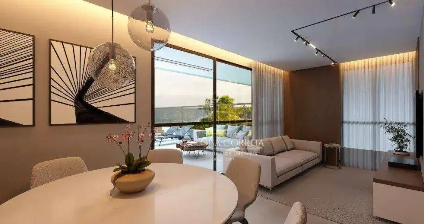 Apartamento com 1 dormitório à venda, 64 m² por R$ 775.430,51 - Ponta do Seixas - João Pessoa/PB