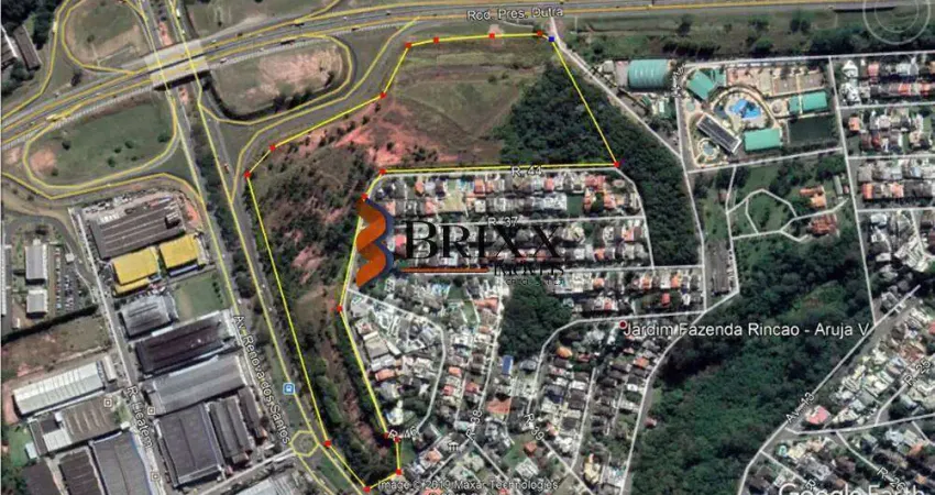 ÁREA PARA INCORPORAÇÃO - 79.781 M² - BEIRA DA DUTRA E CONDOMÍNIOS DE ARUJÁ