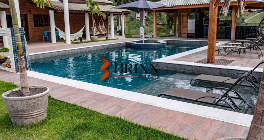 LINDA CASA COM 06 SUÍTES, 4.830M², PÉ NA ÁGUA, LOCALIZADA EM IGARATÁ