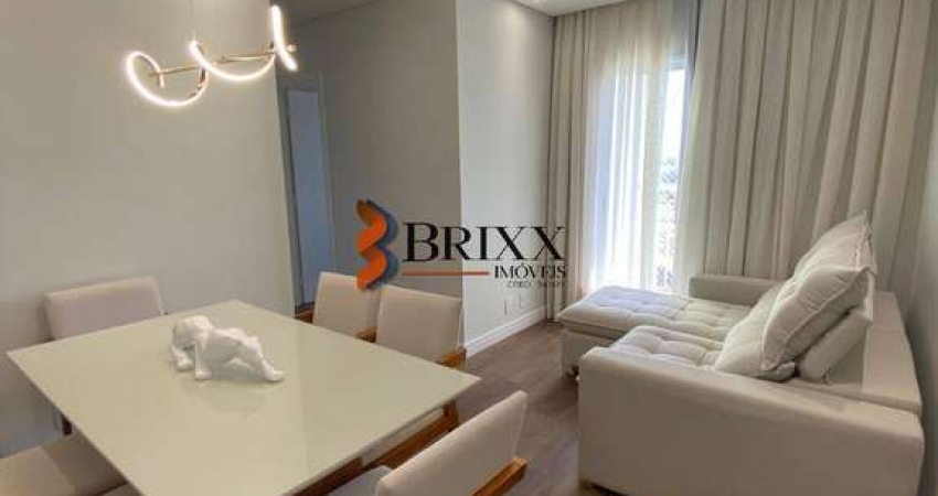 APARTAMENTO  À VENDA COM 03 QUARTOS, OPÇÃO COM MOBÍLIA, JORDANÓPOLIS- ARUJÁ