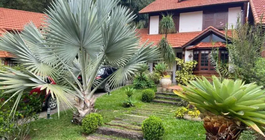 Casa em condomínio para venda em teresópolis, granja guarani, 5 dormitórios, 2 suítes, 5 banheiros, 2 vagas