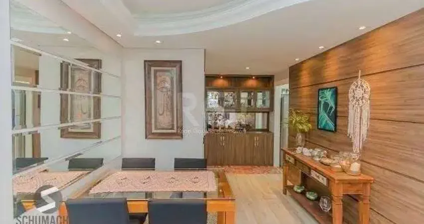 Excelente apartamento mobiliado com 2 dormitórios e 2 vagas.