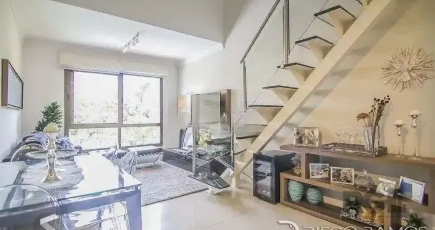 Cobertura à venda com 1 quarto 102 m² mobiliado alto padrão rua dario pederneiras, petrópolis, porto alegre