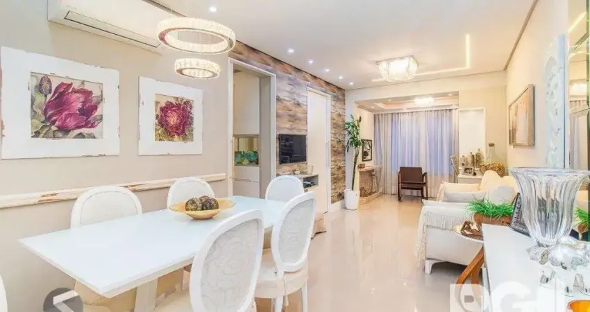 Apartamento 100% mobiliado, com 2 quartos, vaga de garagem e elevador - passo da areia