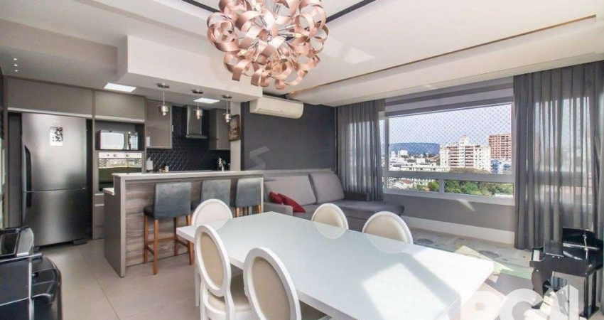 Apartamento semimobiliado com 3 dormitórios e 2 vagas em condomínio completo