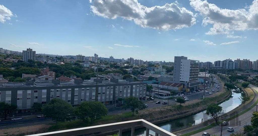 Loft mobiliado, com 38,69 privativo com 1 box perto da PUC-RS no bairro Jardim Botânico em Porto Alegre.