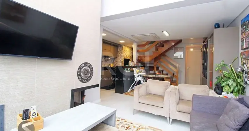 Cobertura para venda - 106.84m², 3 dormitórios, sendo 2 suites, petrópolis