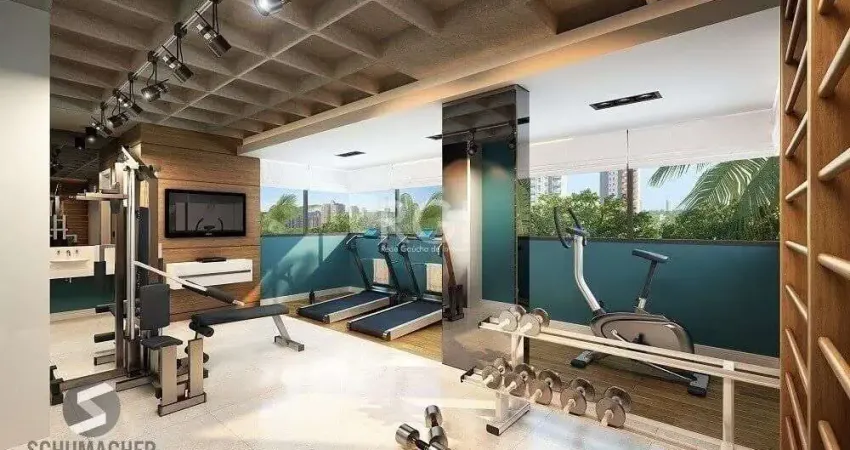 Apartamento para venda - 120m², 3 dormitórios, sendo 1 suites, 2 vagas individuais - centro