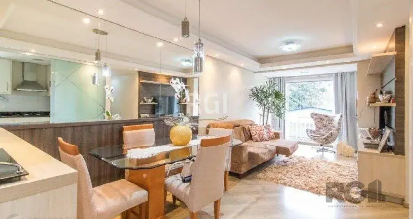 Apartamento para venda - 73.81m², 2 dormitórios, sendo 1 suites, 2 vagas - jardim lindóia