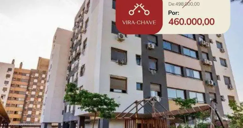 Apartamento novo, 61,14m², 2 quartos, 1 suíte, churrasqueira, vaga coberta, zona sul.