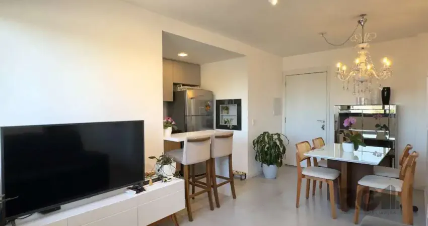 Apartamento mobiliado 2 dormitórios transformado em 1 dormitório, junto ao menino deus