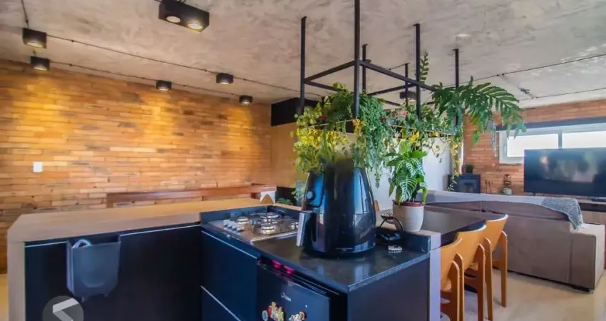 Cobertura exclusiva de 2 dormitórios com vista deslumbrante e projeto de arquitetura inovador!