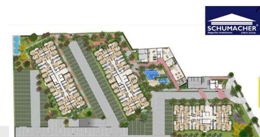 Apartamento para Venda - 56.81m², 2 dormitórios, sendo 1 suites, Cavalhada