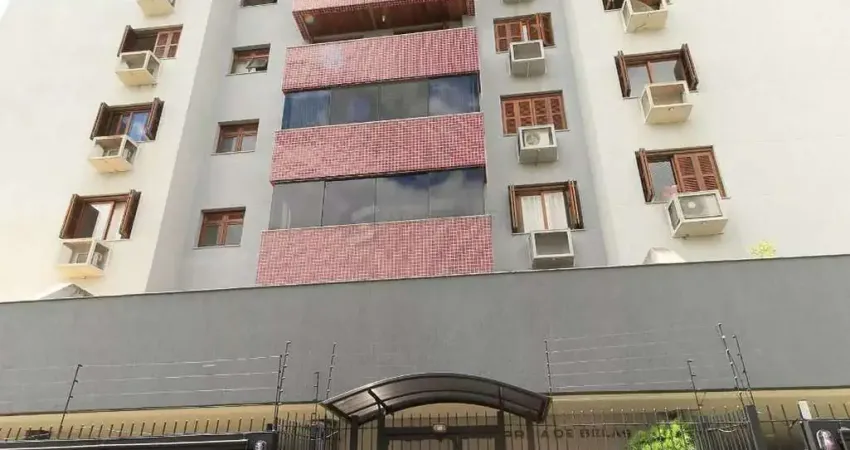 Apartamento de um quarto e uma vaga de garagem no bairro Menino Deus em POA