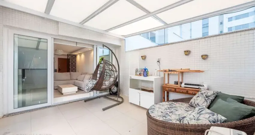 Apartamento garden mobiliado, com 180 m² privativos, no bairro chácara das pedras