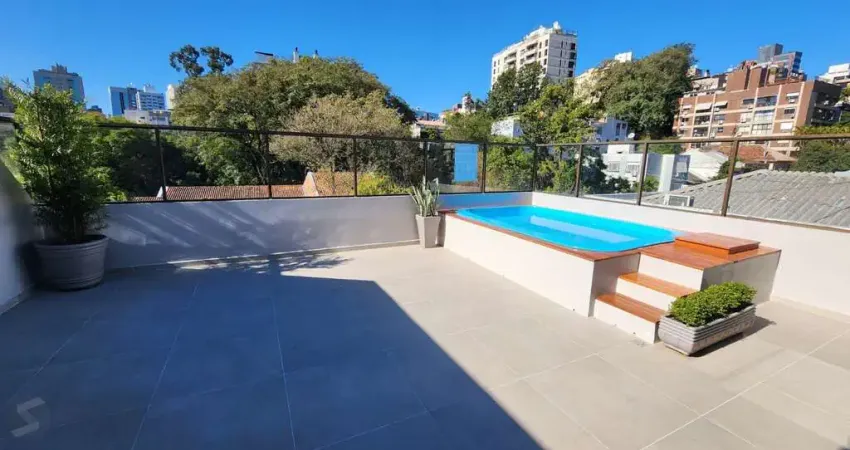 Vende-se cobertura com 3 quartos(2 suítes), piscina, 2 vagas e 235 m² – mont`serrat