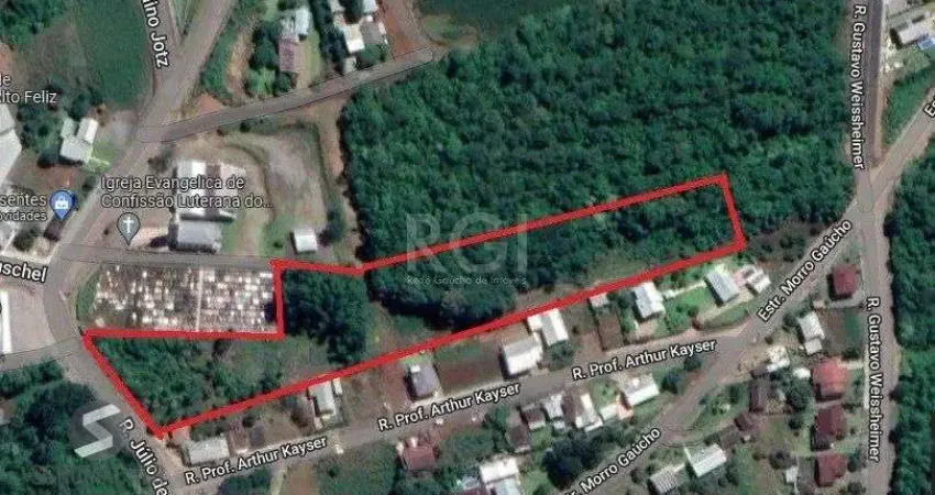 Terreno à venda na Rua Júlio de Castilhos, 82, Centro, Alto Feliz