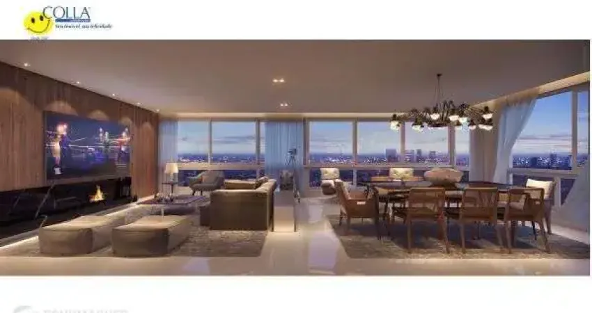 Apartamento para venda - 228.92m², 3 dormitórios, sendo 3 suites, petrópolis