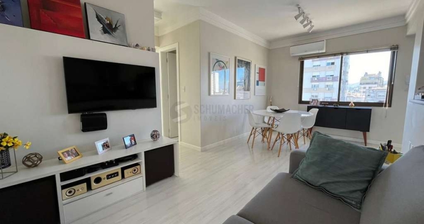 Vende-se apartamento com 2 quartos, suíte e sacada com churrasqueira – 74 m² - Bom Fim
